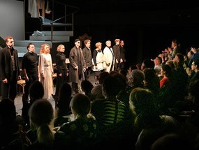 Премьера спектакля "Грех да беда на кого не живет" в театре "Et Cetera"