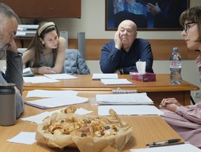 Стка пьесы "Старомодная комедия".