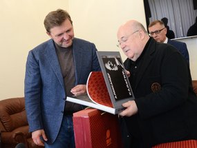 Александр Калягин в Кирове: встреча с губернатором Кировской области Никитой Белых
