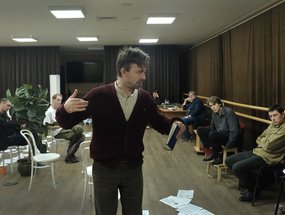 Завтрак у предводителя. Репетиции.